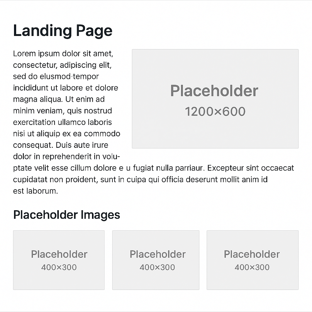 🎉 Introducing Inliner: AI-Generated Stock Images, One URL Away