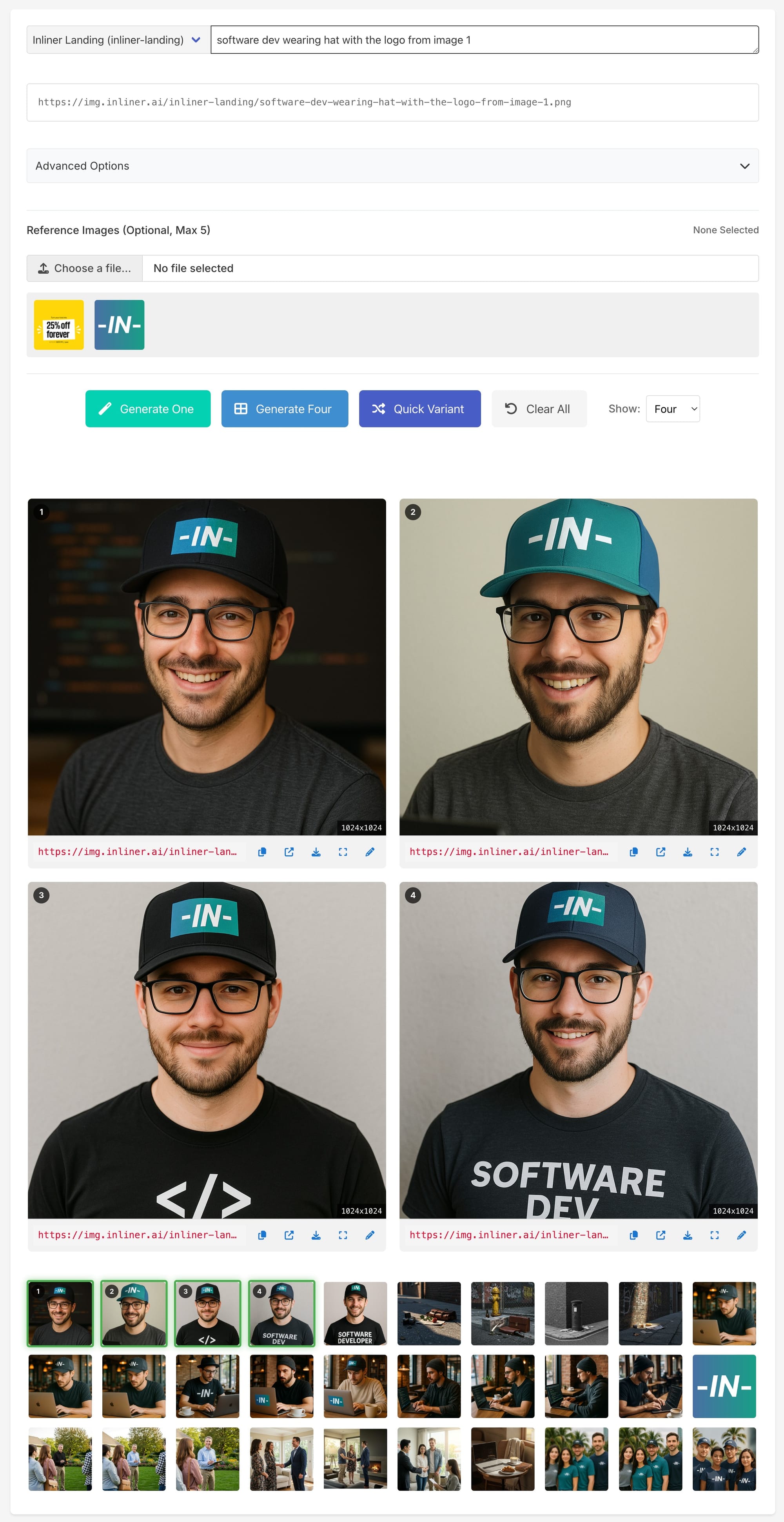 🎉 Introducing Inliner: AI-Generated Stock Images, One URL Away